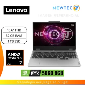 LAPTOP LENOVO LOQ  AMD AI RYZEN 7 250