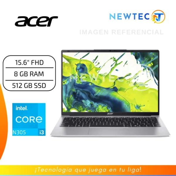 LAPTOP ACER ASPIRE GO 15 INTEL CORE I3 N305