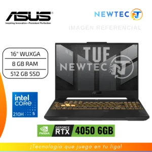 LAPTOP ASUS TUF GAMING F16 INTEL CORE 5 210H