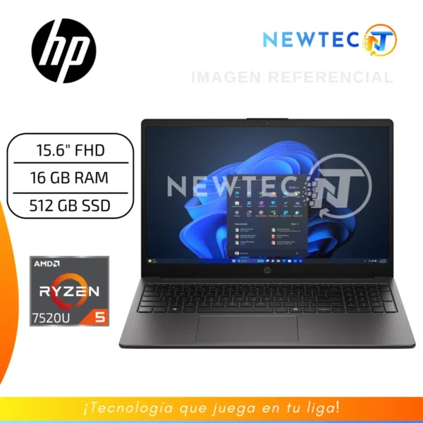 LAPTOP HP 255 G10 AMD RYZEN 5 7520U